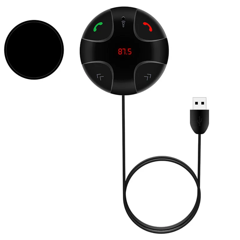 Bluetooth Car Kit MP3 Player Audio Wireless FM Transmitter USB Support SD Tf Card LCD Display Car Charger For iPhone 5 5S 6 6S