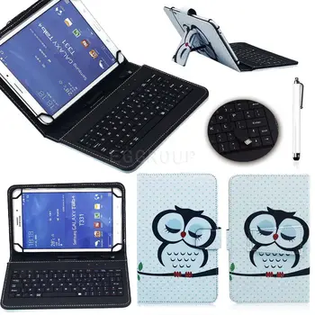 

Universal PU Leather Case Cover with Micro USB Keyboard Mouse for Lenovo Tab 2 A8-50 A8-50F A8-50LC 8.0" / Tab 3 8 TB3-850M/850F