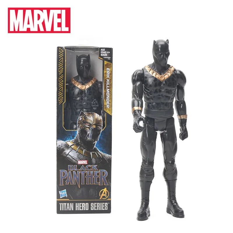 

30cm Erik Killmonger Black Panther PVC Action Figure Titan Hero Series Marvel Toys the Avengers Figures Hero Collection Model