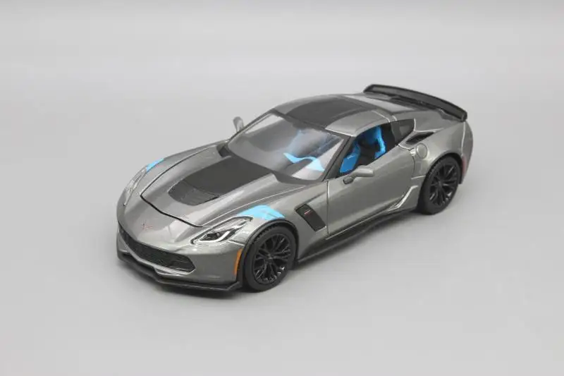 Mai Sto 1:24 Корвет C7 Grand Sport Z15 сплав модель машинки, Diecast металлические игрушки подарок на день рождения для детей, носки для мальчиков