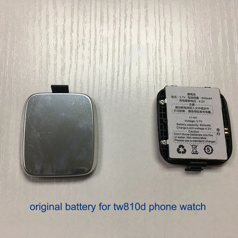 600 мАч батарея для TW810D TW818D смарт часы телефон часы наручные часы saat Замена для часов Часы батарея