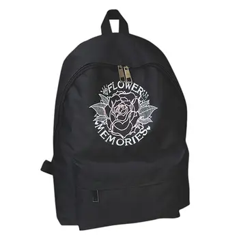 

Bag Accessory 2018 Women Girls Embroidery Flowers School Bag Travel Backpack Bag Fashion Drop Shipping <=487g37