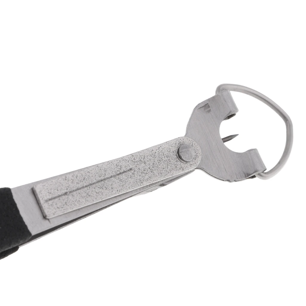 4 in 1 Fly Fishing Clipper Line Nipper Cord Cutter Knot Tyer Jig Eye Cleaner Fishing Tools Accessories
