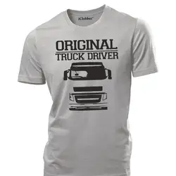 2018 новый летний мужской хит продаж Модный Оригинальный для грузовика, футболка с водителем, грузовик, эвакуатор, водитель Hgv Hiab, грузовик с