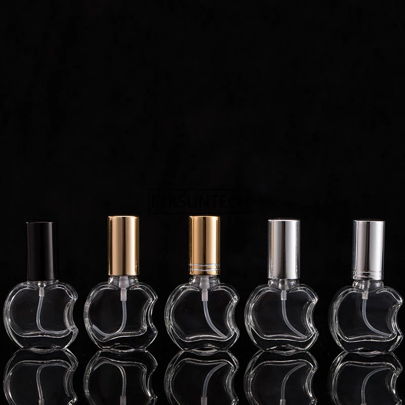 

10ml Clear Glass Spray Bottle Portable Perfume Atomizer Mini Sample Tube Bottle Thin Glass Vials F2096