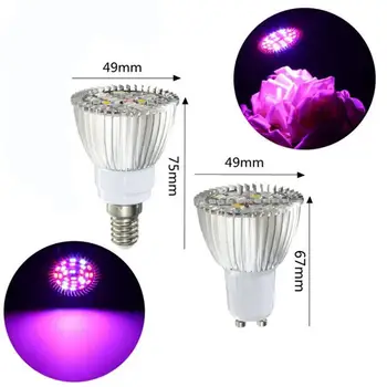 

10W Hydroponic LED Grow Light Plant Grow Lights GU10 Growing Lamp For Garden
