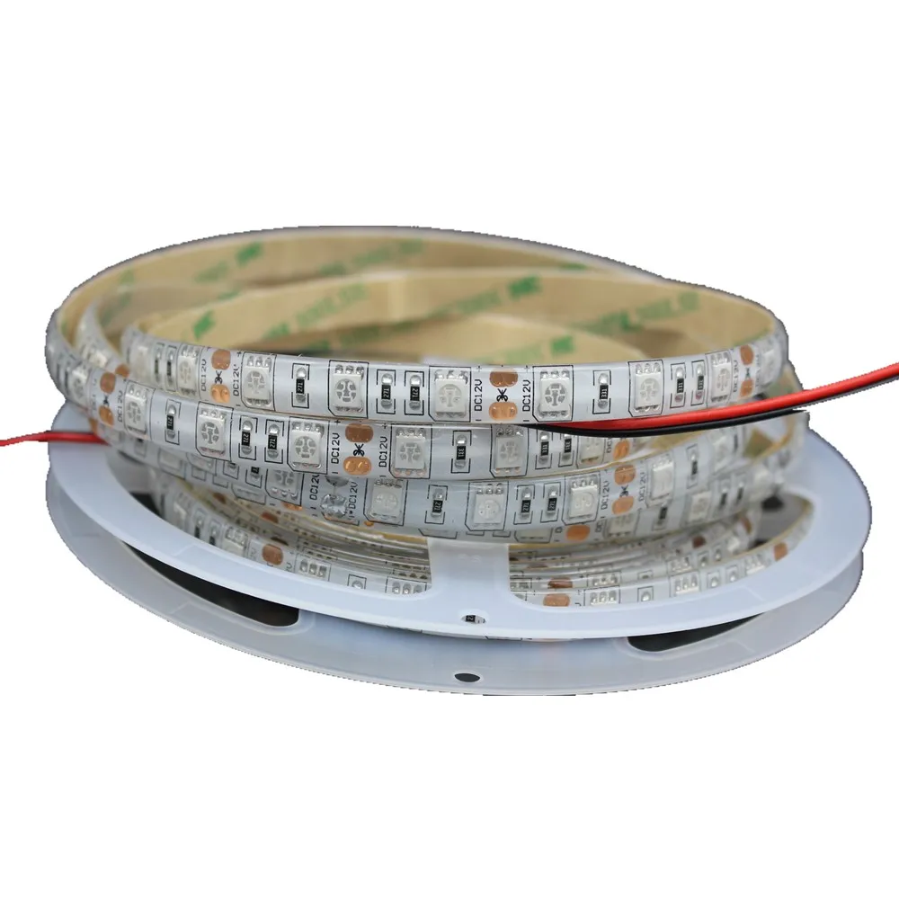 cheap LED Plant Grow Lights 5050 LED Strip DC12V Red Blue 31, 41, 51,for Greenhouse Hydroponic Plant Growing,5m lot 60leds m