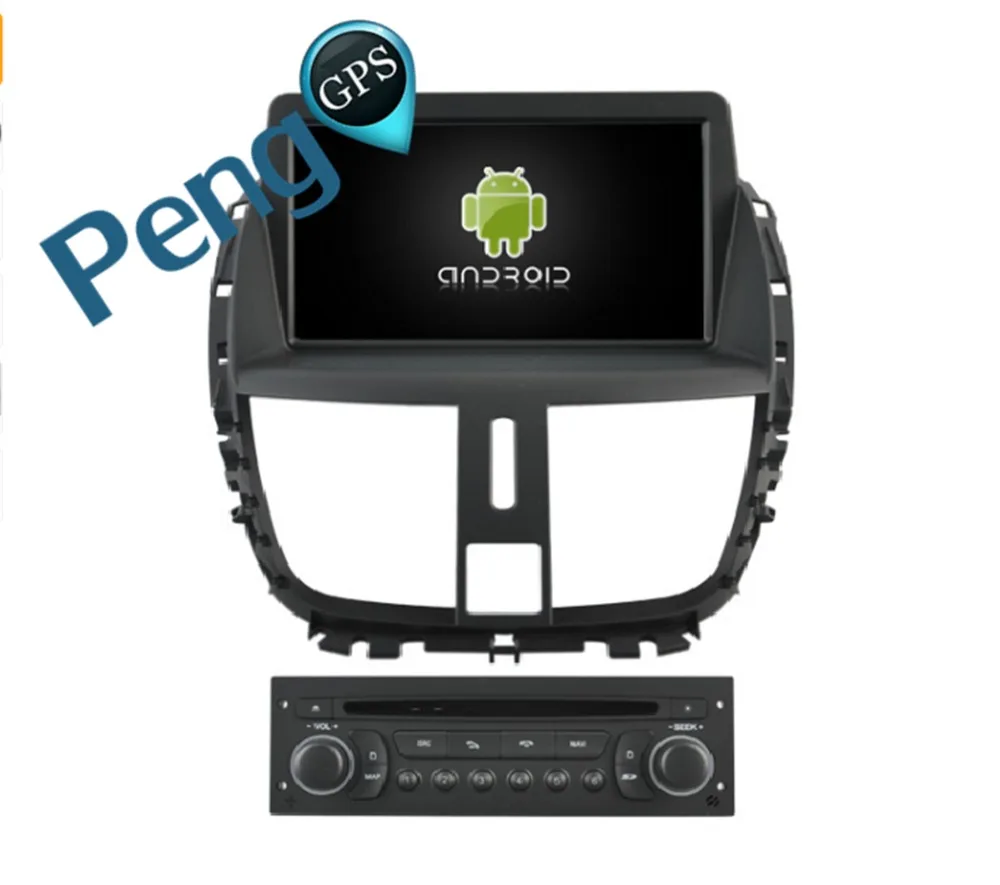 

Android 8.0 System Octa Core Car Radio for Peugeot 207 2008-2014 GPS Navigation CD DVD Player WIFI Bluetooth Multimedia Headunit