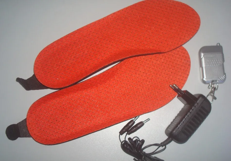 1450mAh Remote Control Heated Insoles Rechargeable Foot Warmer Insole Electric Adjustable Shoe Pad | Спорт и развлечения