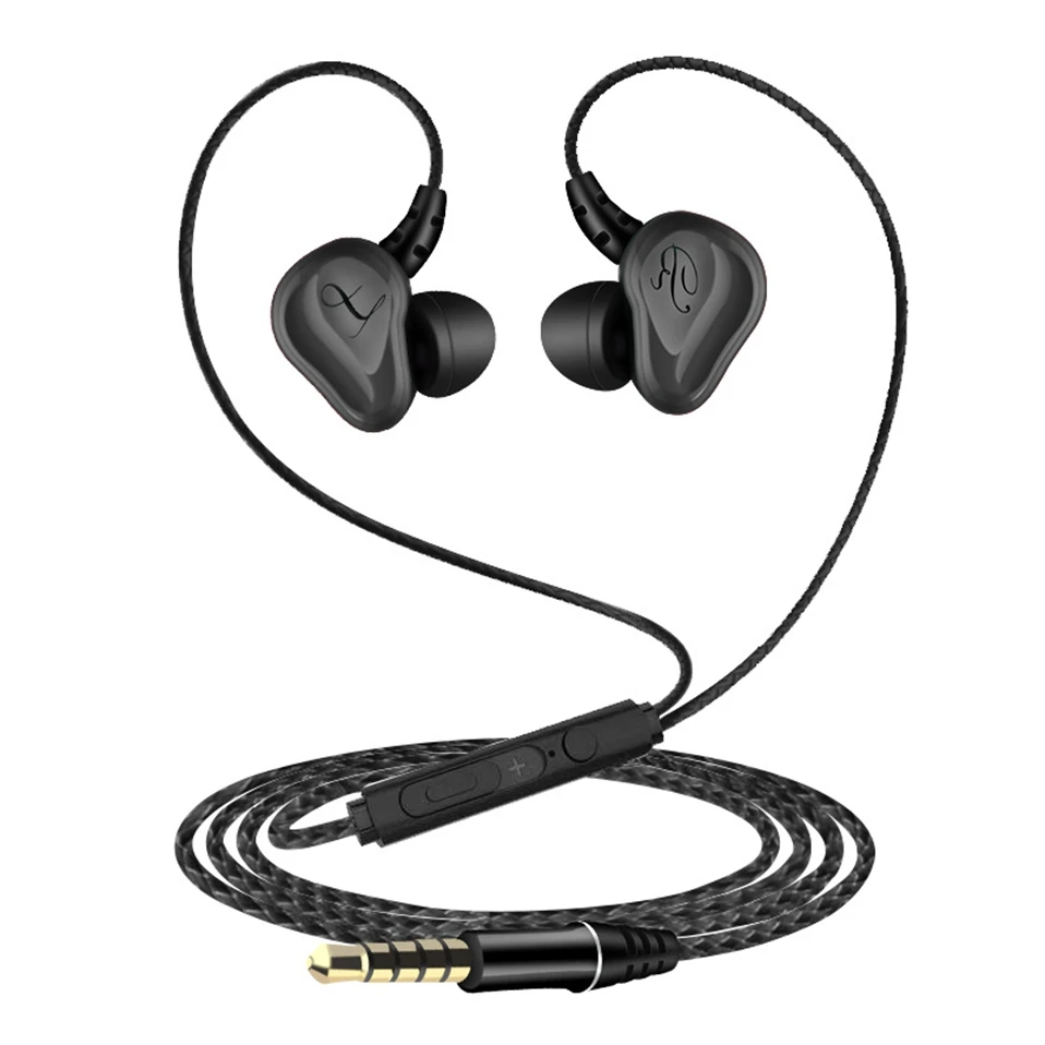 3.5mm Jack Earphone Wired Headphones In Ear Sports Earbuds Ear Phones with Mic for Phone Computer Laptop Bass Sound Earphones    (12)