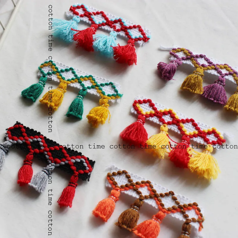 8yards/lot Fringe Tassel Sewing Accessory Trim 5cmTassel Trimming