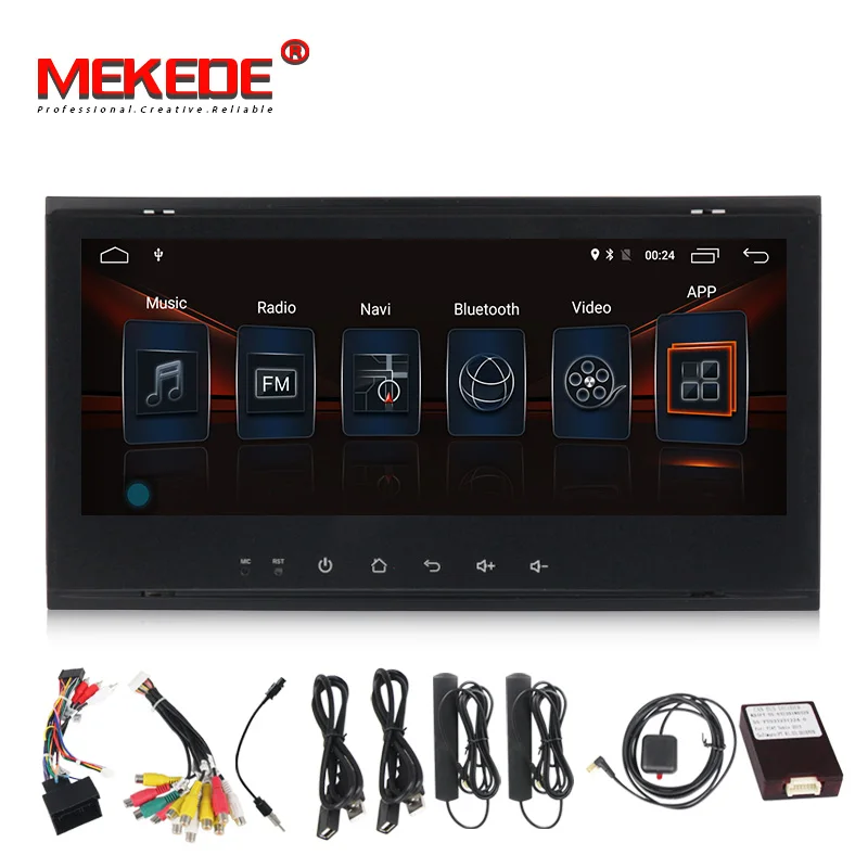 Excellent 4G SIM 8.8" 2G RAM Android 7.1 Car DVD Radio Multimedia Player GPS for VW Touareg 2004- 2011 4G MODEM GPS Radio Navigation 5