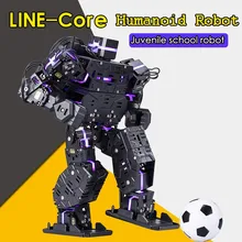 18DOF гуманоидный робот для DIY танцевальных боевых проектов Biped робот Собранный умный Обучающий робот