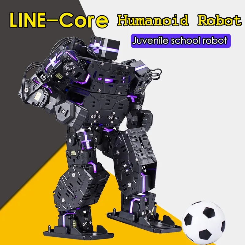 

2018 18DOF Humanoid Robot For DIY Dancing Combat Fighting Projects Biped Robot Assembled Smart Educational Robot
