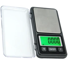 10 шт./лот 200 г/0,01 г портативный карманный электронный цифровой весы большой экран с зеленой подсветкой ЖК-дисплей Recision Balance