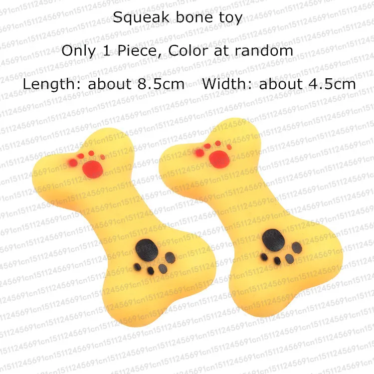 squeak bone toy