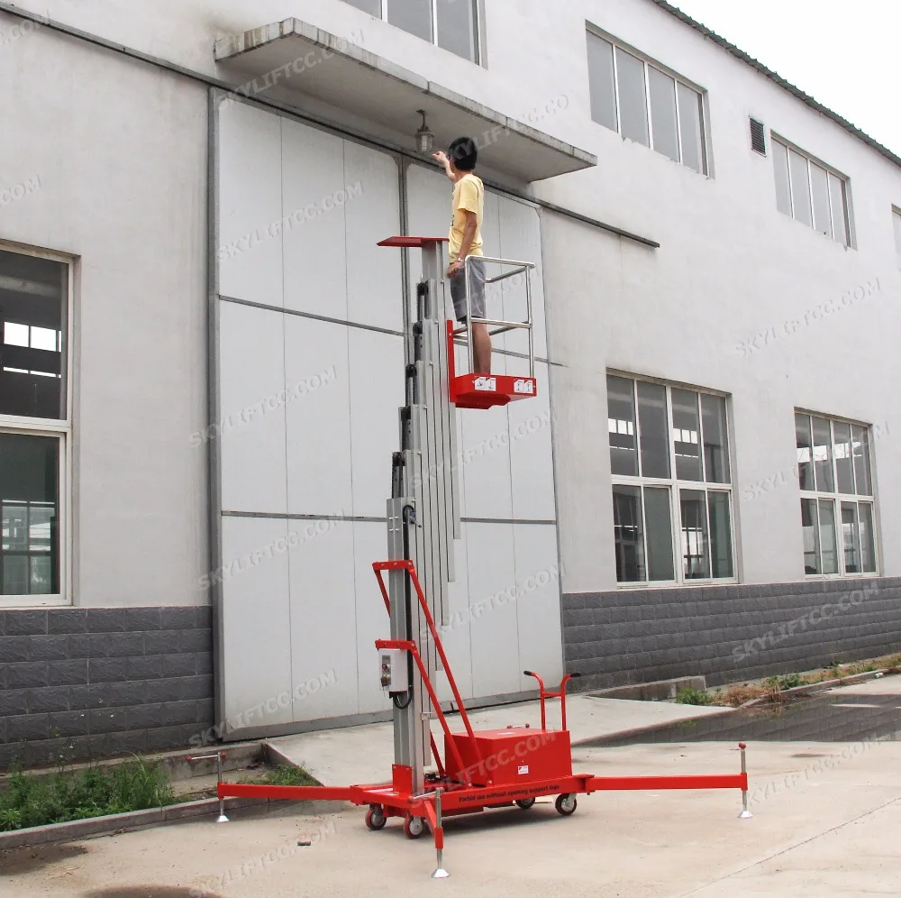 8m hydraulice battery ladder lift ladders for one manin Car Jacks from