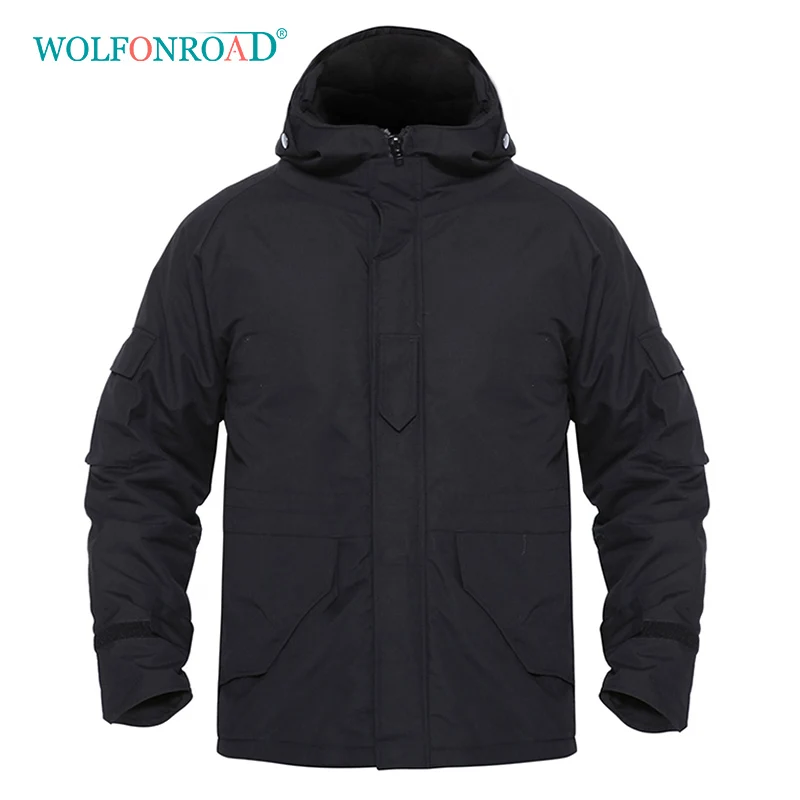 WOLFONROAD новая уличная походная камуфляжная куртка Военная Тактическая армейская куртка мужская Спортивная ветровка зимняя теплая куртка пальто