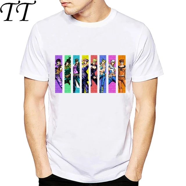 Jojo Jojos Bizarre Adventure Shirt | Jojo Adventure Men Shirt - Shirt Design - Aliexpress