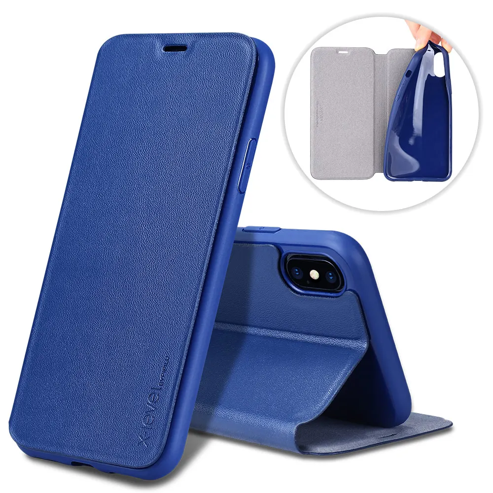 Роскошный кожаный флип-чехол для iPhone XS XR 11Pro Max чехол для телефона s Coque Fundas для iPhone на 6S 7 8X6 Plus чехол для телефона