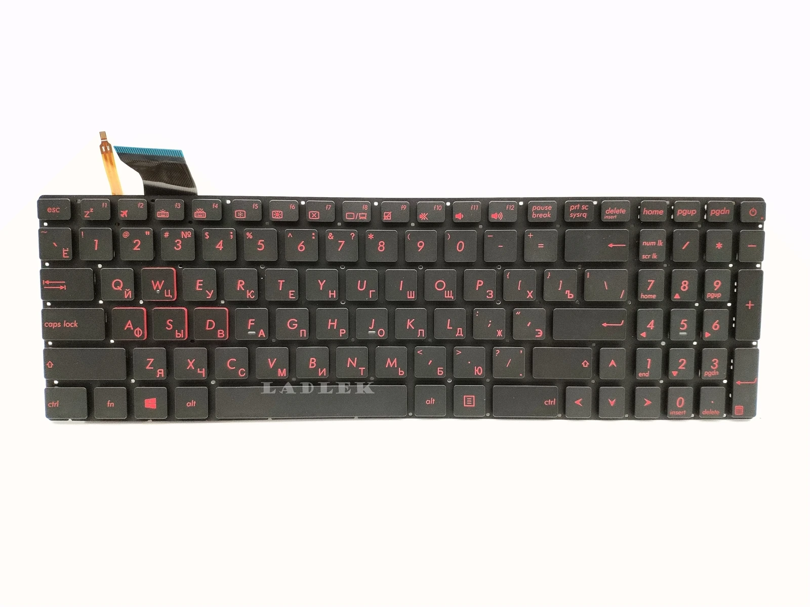 

New Russian Backlit Keyboard for Asus G552V G552VW G552VX FZ50 ZX50 GL752VW GL752VL GL552JX GL552VL GL552VW GL552VX