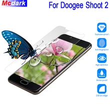 Mcdark 9H vidrio templado para Doogee Shoot 2 película protectora de pantalla para Doogee Shoot 2 película de vidrio de cubierta fácil de instalar película de teléfono