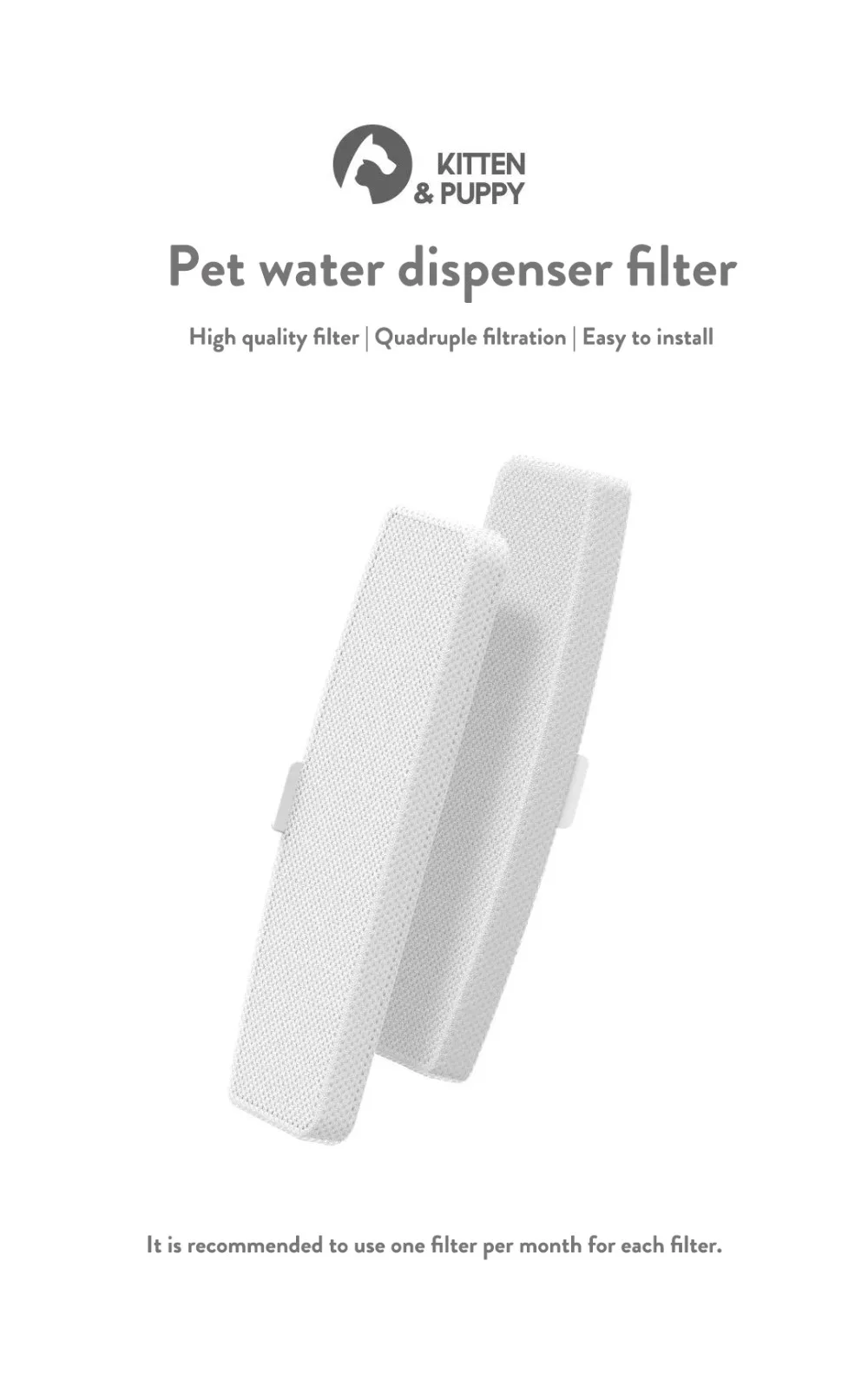 Xiaomi котенок, щенок, домашнее животное диспенсер для воды замена фильтра замена шланга держать ваших питомцев в безопасности от питьевой воды