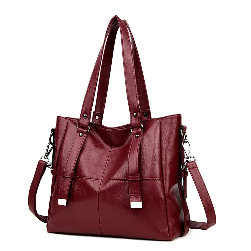 Новинка, модная Высококачественная женская сумка из мягкой кожи, деловая женская сумка на одно плечо, сумки через плечо, женские сумки