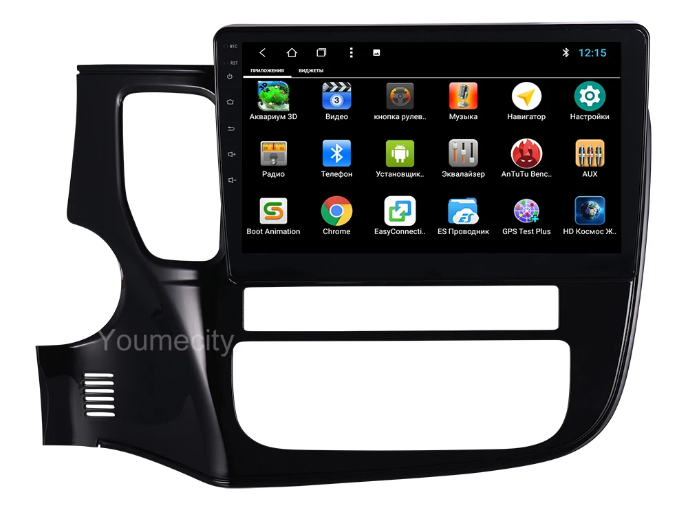 Clearance Octa Core 32G ROM Android 8.1 Car dvd gps player for Mitsubishi Outlander 2014-2018 video Stereo Audio navigation wifi RDS SWC 9