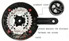 MTB 36T/40T/42T/44T/46T/48T/52T пластиковая цепь, крышка колеса, цепь, кольцо, Картер, универсальный защитный колпачок, кривошипная зубчатая пластина ► Фото 2/6