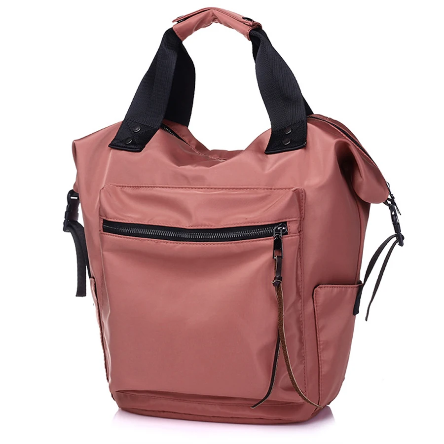 2019 Nylon Backpack Women Casual Backpacks Ladies High Capacity Back To School Bag Teenage Girls ...