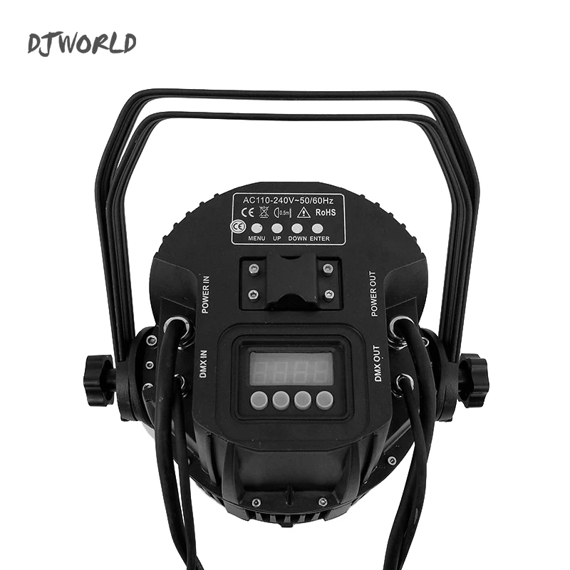 Водонепроницаемый светодиодный Par 18x18W RGBWA + UV DMX512 сценический эффект освещения