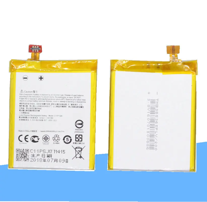 ISkyams 5 шт. 2050 мАч C11P1324 Сменный аккумулятор для телефона ASUS Zenfone T00F T00J A501CG A500CG A501 A500G Z5