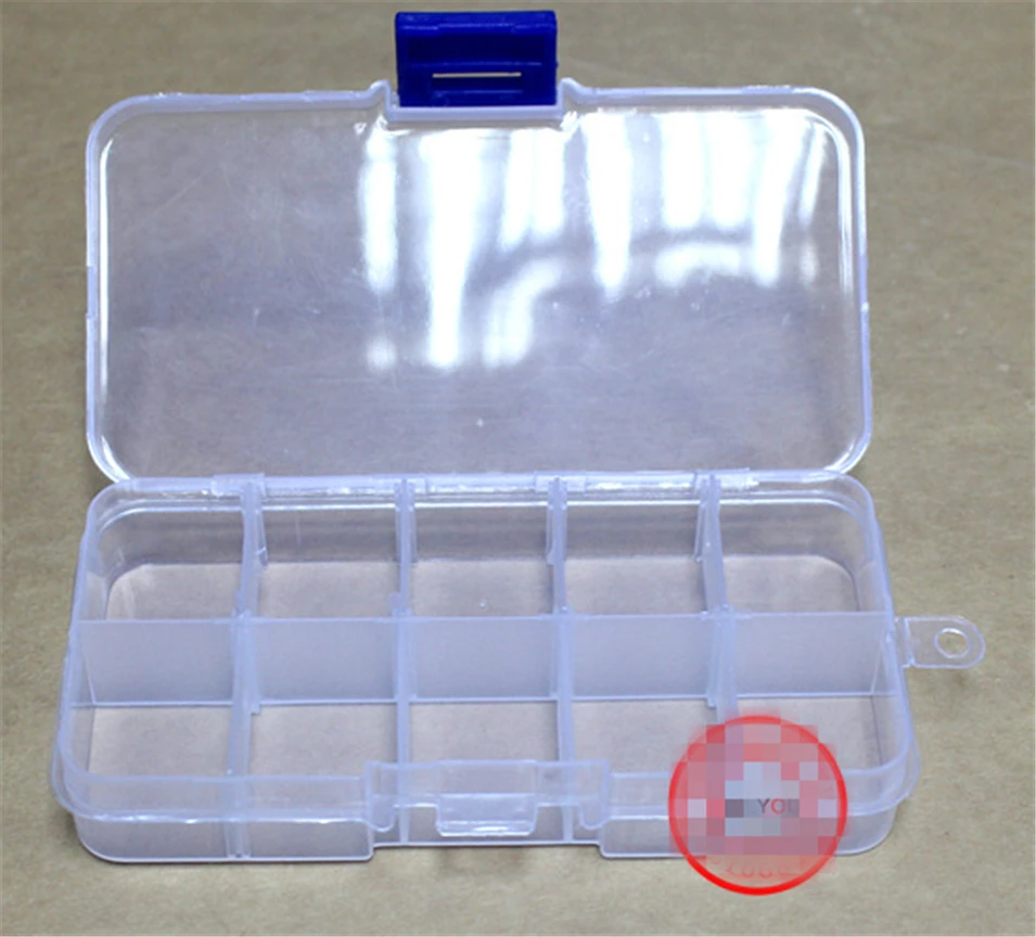 

10 grid Parts box, electronic parts box, multi-function storage box, you can split the free adjustment 10 lattice Parts box