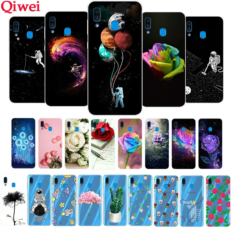 

Phone Case For Samsung Galaxy A30 Case Silicone TPU Back Cover For Samsung A30 A305F A305 A 30 SM-A305F A 30 Case Soft Coque
