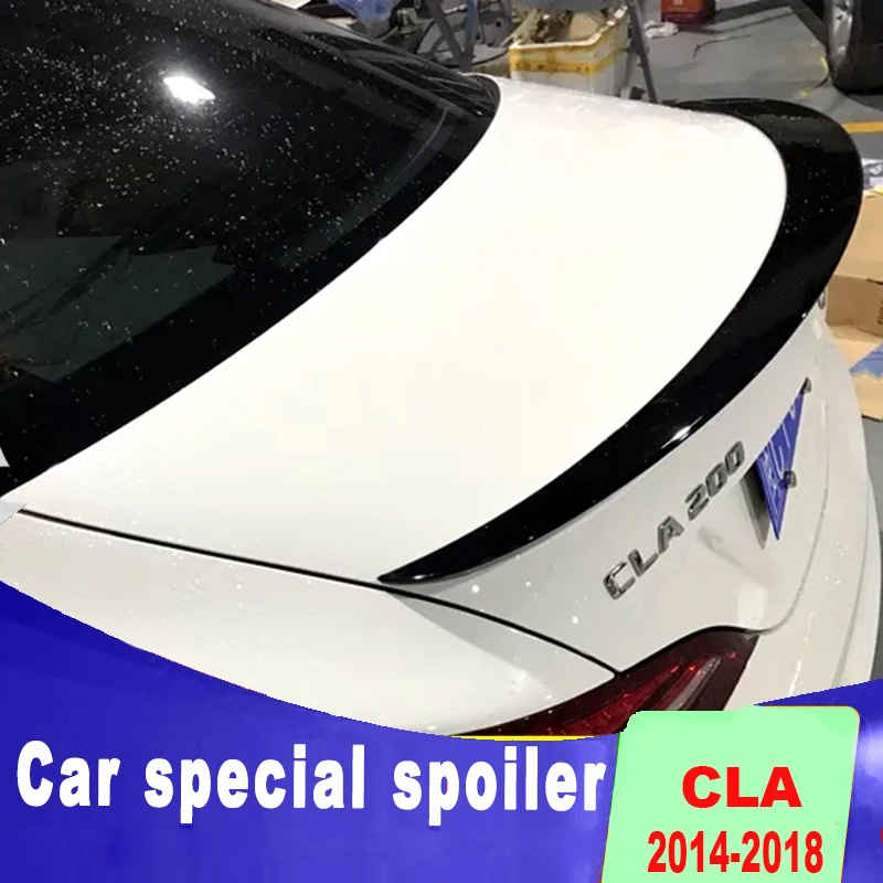 ##BUY high quality streamline spoilers for benz CLA W117 CLA200 CLA220 CAL260 rear trunk wing spoiler by 2013 to 2018 + up