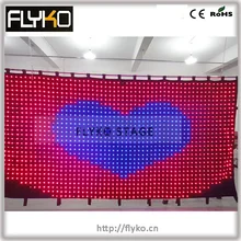 Противопожарные водонепроницаемый 2x4 м гибкий Diaplay Крытый P7 под занавес