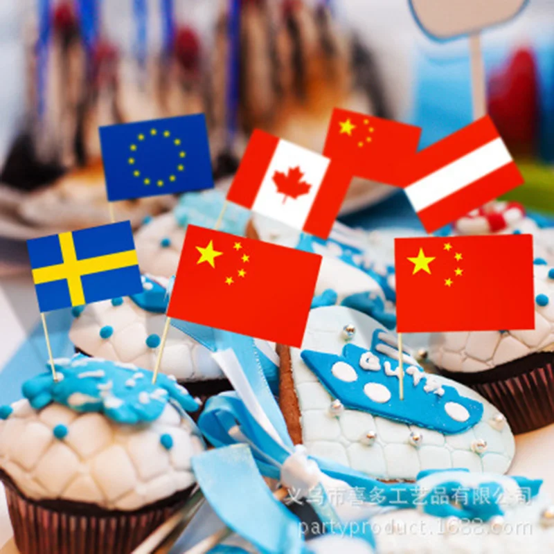 50 шт. декоративные зубочистки для