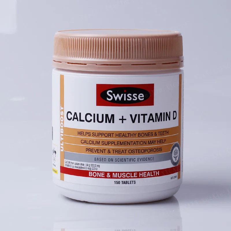 

Swisse Calcium Vitamin D helps support healthy bones & teeth 150 pcs