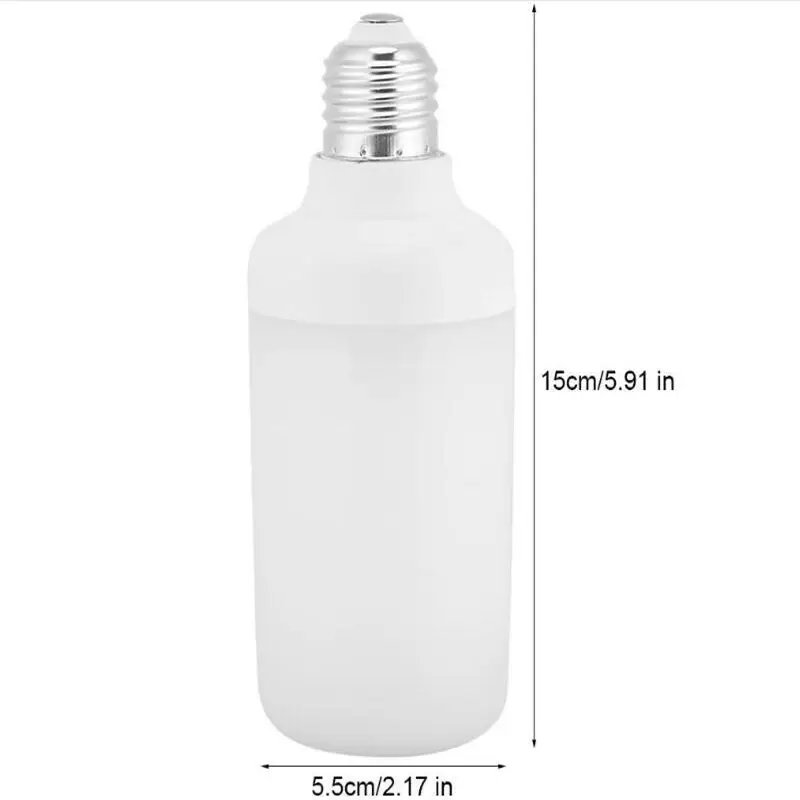 AIMIHUO E27 светодиодный Пламя Лампочки 7 Вт 2835SMD лампы AC85 265V теплая белая лампочка