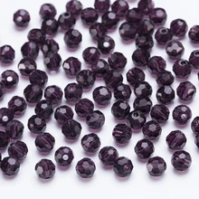 3 6 8 мм Хрустальный Стакан Круглый бисер для изготовления ювелирных изделий Шарм diy браслет аксессуары бусины разделитель граненые свободные бусины Z1