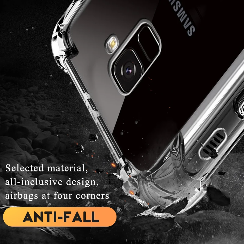 Чехол для Samsung Galaxy A70 A50 A40 A30 A20 A10 A7 A750F 2018 A20E Мягкий Силиконовый противоударный