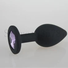 Kleine Größe 26g Silikon Anal Butt Plug Anal Slave Sexspielzeug für Mann oder Frau Anal Einfügen Erwachsene Spiel R07