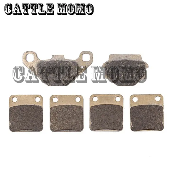 Motorbike Brake Pads Sintered Copper Metal Front& Rear Brake Pads for Suzuki Except LT-A 500 FK2 LT-F 500 Vinson 4WD 2003-2007