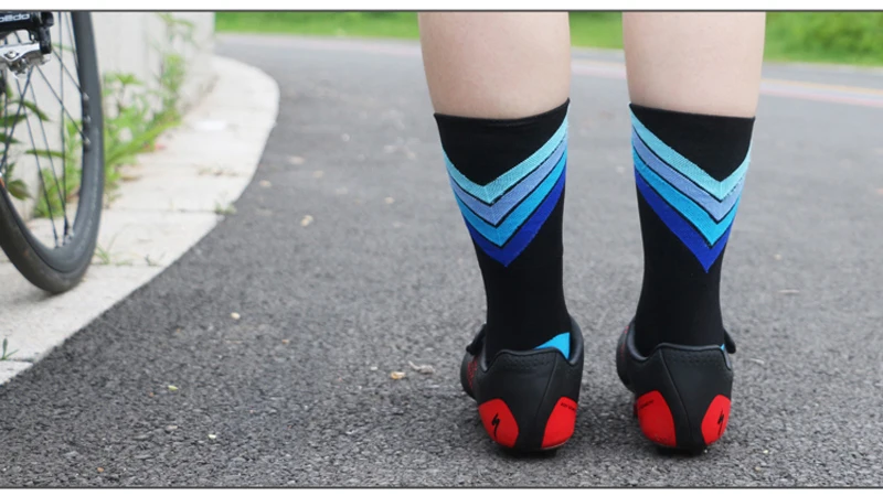 Новые профессиональные велосипедные носки мужские и женские дорожные велосипедные носки брендовые Компрессионные спортивные носки для бега