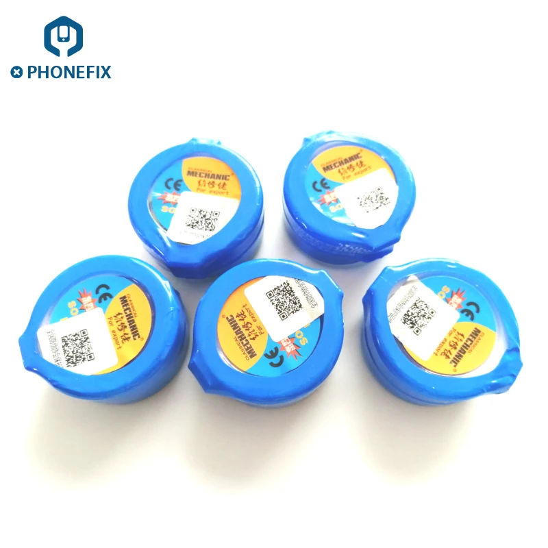 

PHONEFIX High Quality Mechanic Sn63 Pb37 Solder Paste Flux Soldering Iron Station Flux For Mobile Phone Motherboard Repair