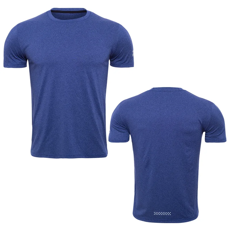 2018 High Elastic Running T-shirt Men Sport Fitness Bodybuilding Gym Compression Tights Sportswear Tee Tops | Спорт и развлечения