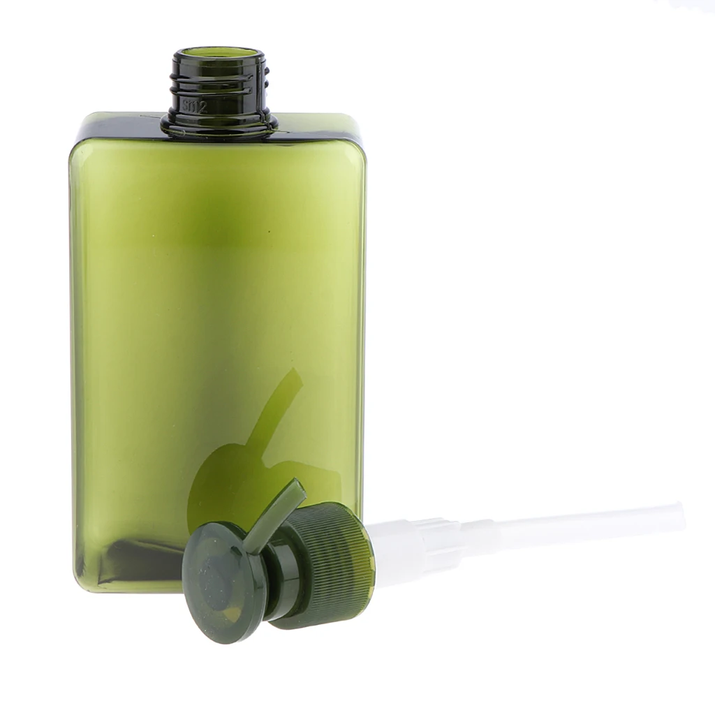 280ml Plastic Retangle Empty Pump Bottle Refillable Container For Shampoo Body Wash Lotion Cosmetics Cream 280ml Plastic Retangle Empty Pump Bottle Refillable Container For Shampoo Body Wash Lotion Cosmetics Cream