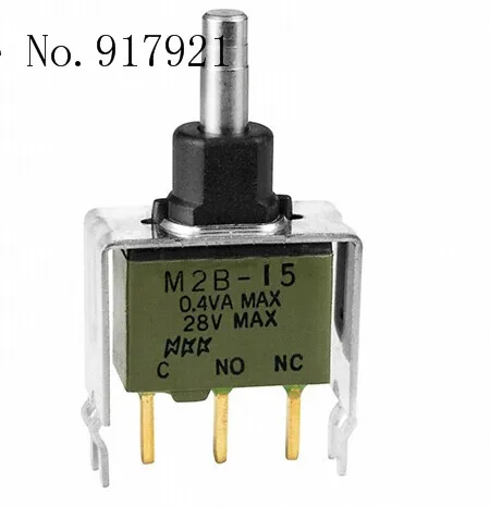 

[ZOB] M2B-15 imported from Japan nkk day open miniature push button switch M2B-25 sealed waterproof button switch --20PCS/LOT