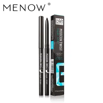 

Menow Brand Makeup Eyeliner Fast/Quick Dry Twisted Natural Kajal Pencil Long-lasting Easy to Wear Eyeliner Cosmetic P201
